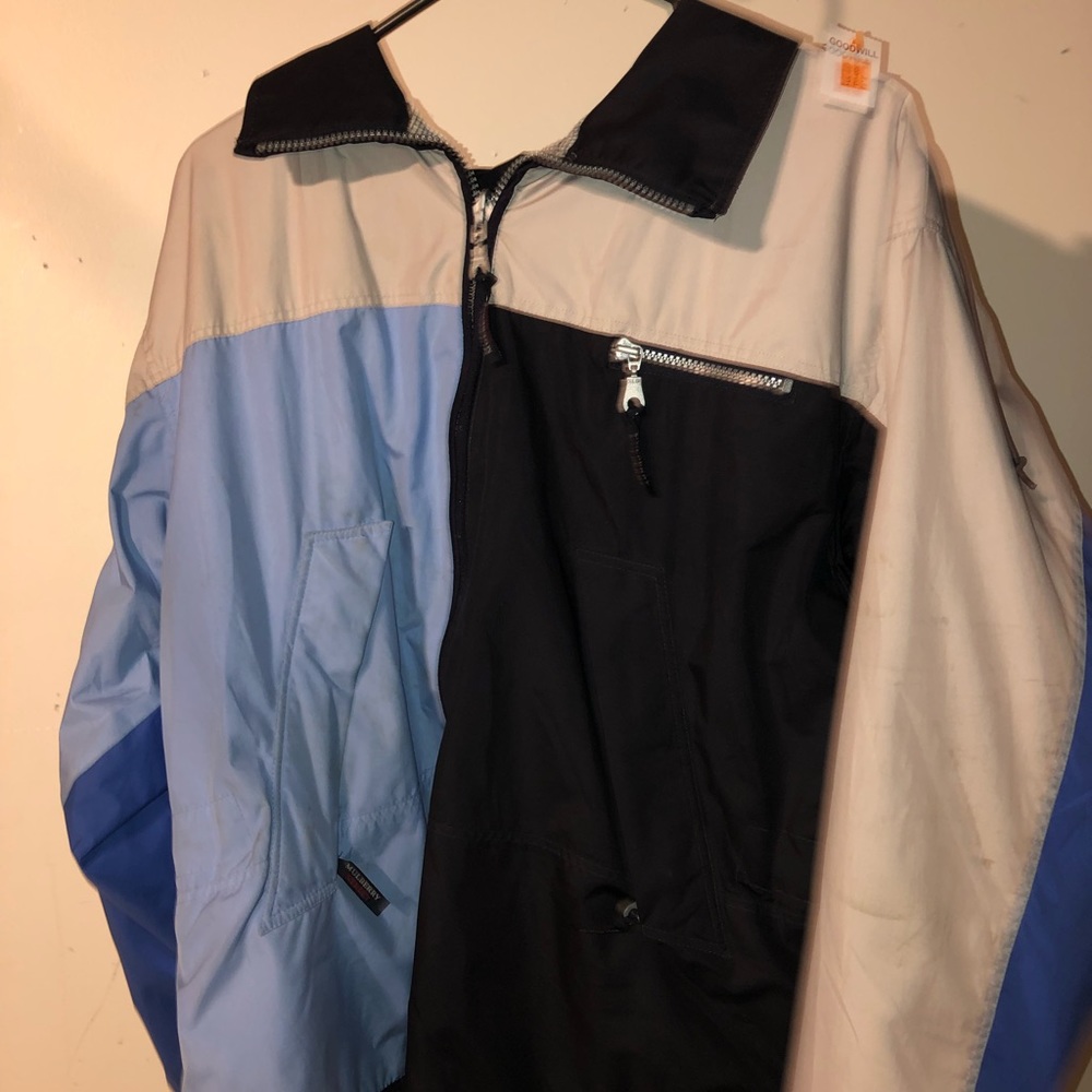 MulBerry Blue White and Black Jacket
